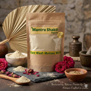 100% Pure Multani Mitti Face Cleanser – Natural Glow & Oil Control