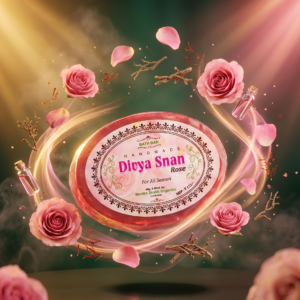Divya Snan Rose Bath Bar